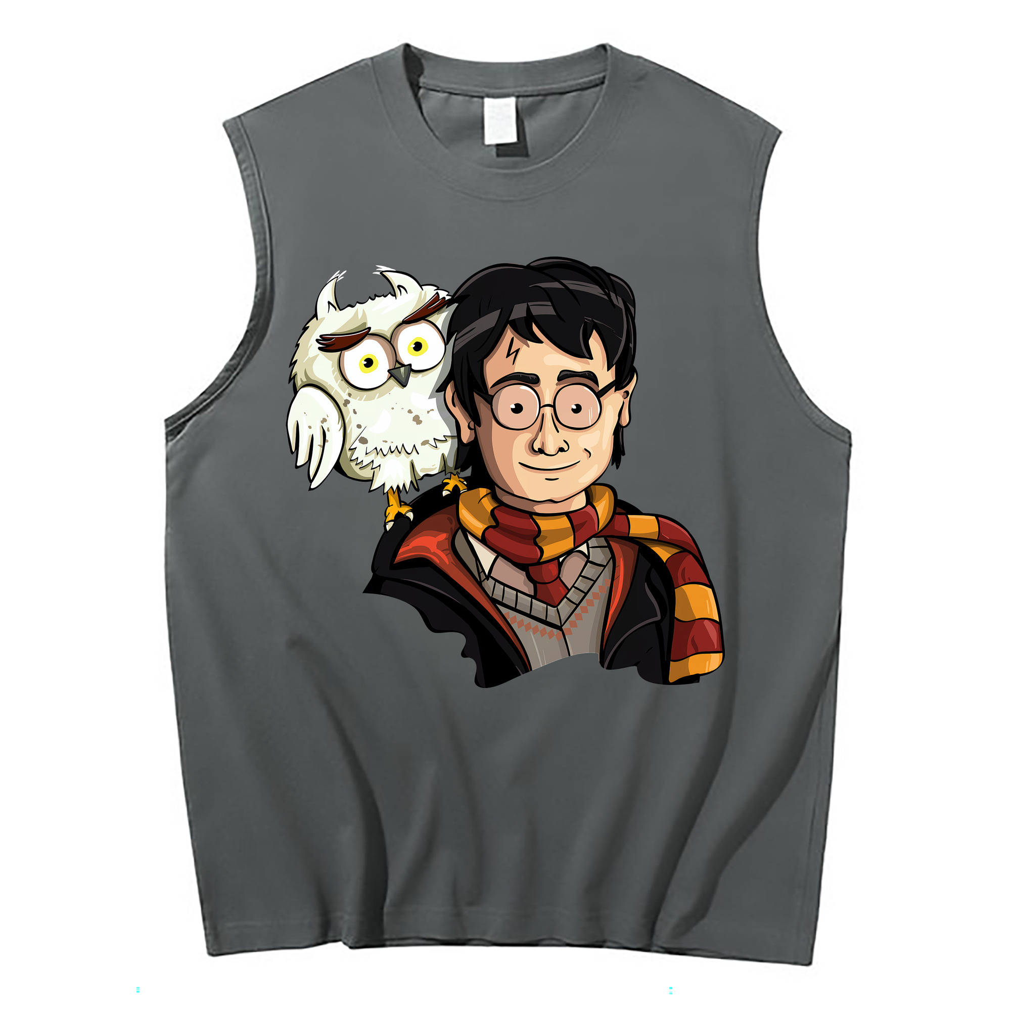 （画像用） Harry Potter ハリー・ポッターシリーズ コットン100％タンクトップ（フロントプリント）